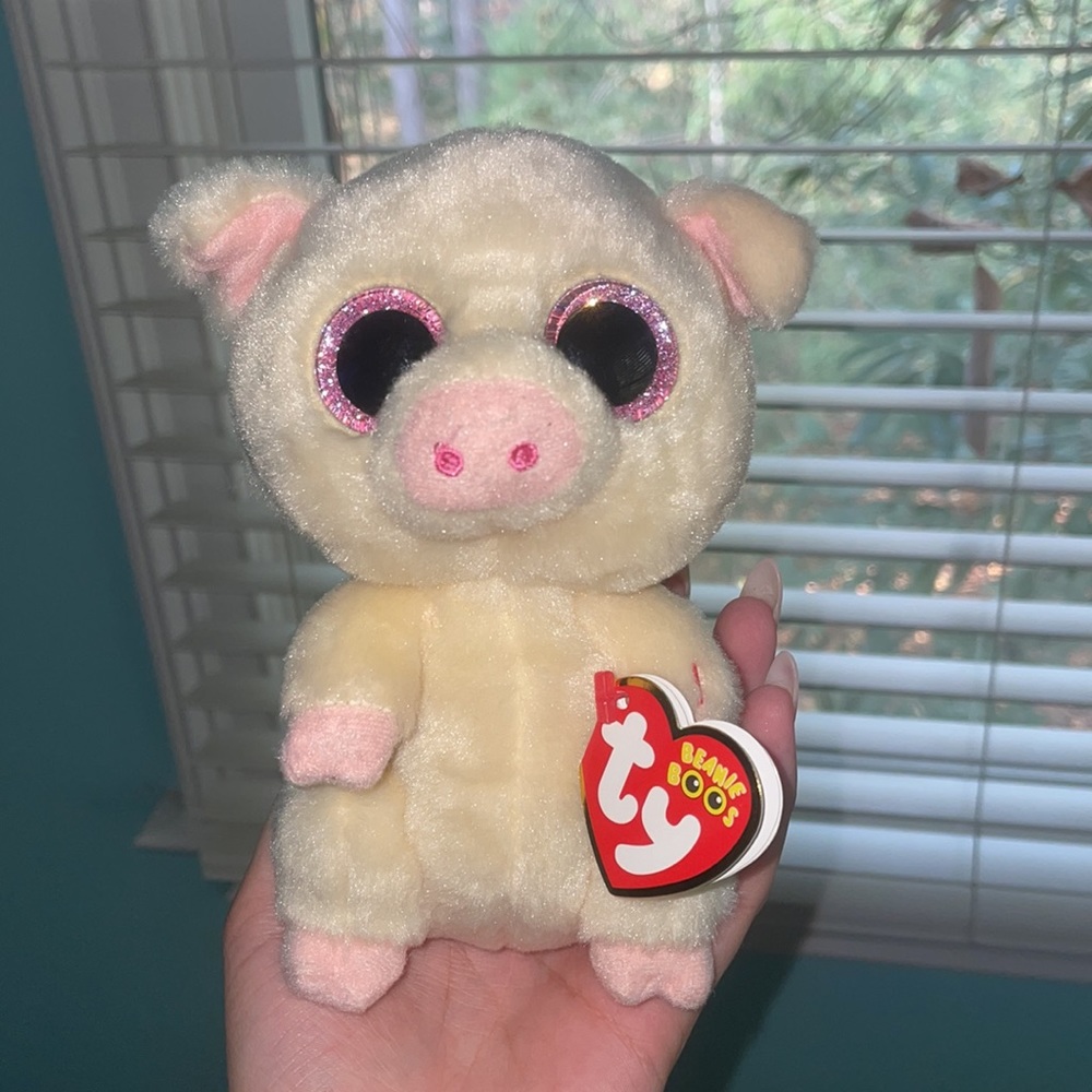 Piggley is a small sized beanie boo in perfect condition